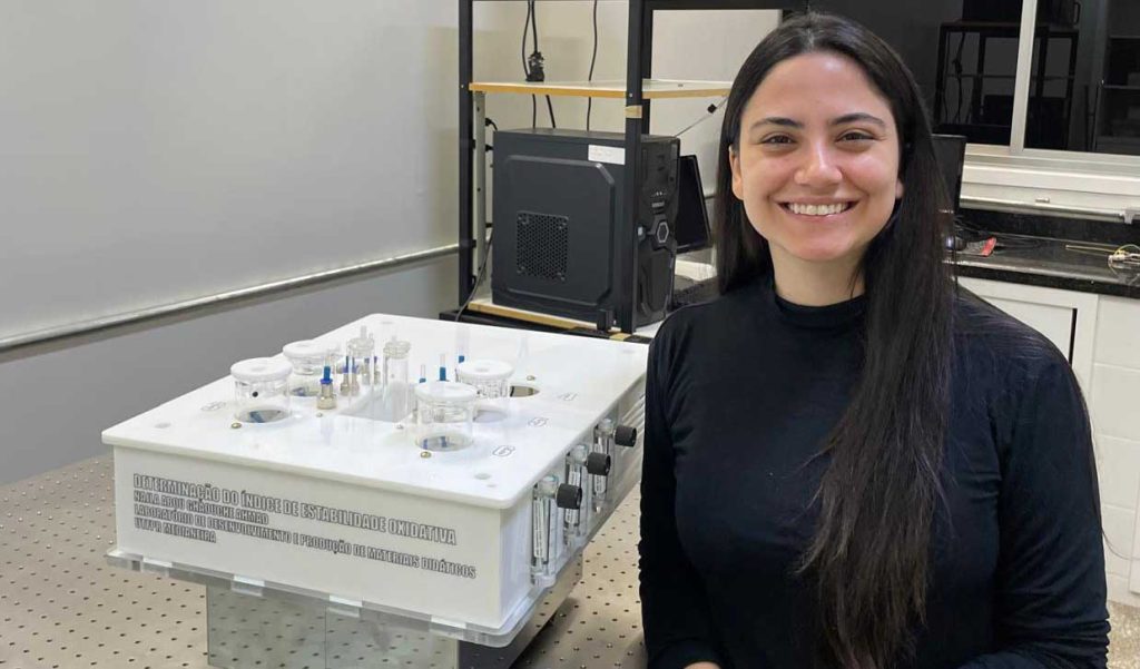 Estudante da UTFPR revoluciona análise de estabilidade oxidativa