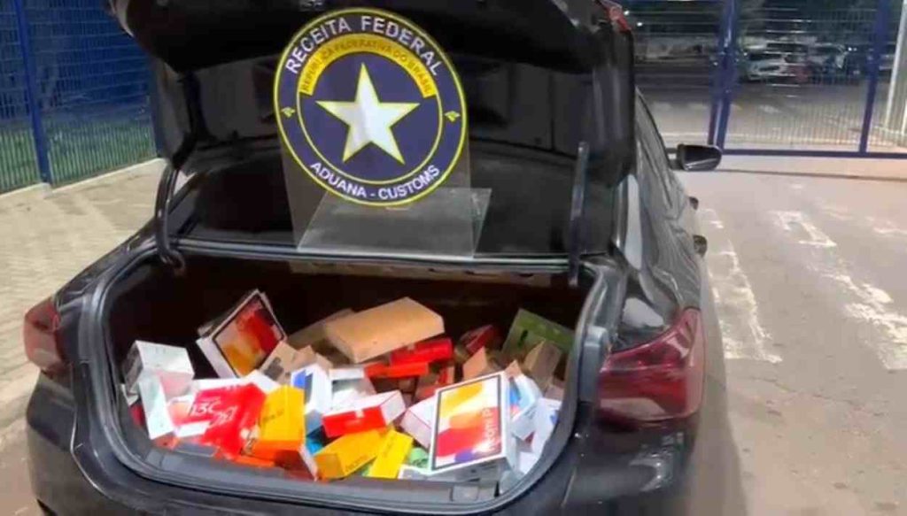 Receita Federal fortalece operações na fronteira contra o contrabando