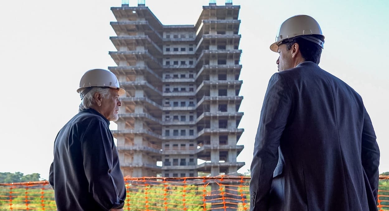 Projetista da equipe de Niemeyer visita obras da Unila em Foz do Iguaçu