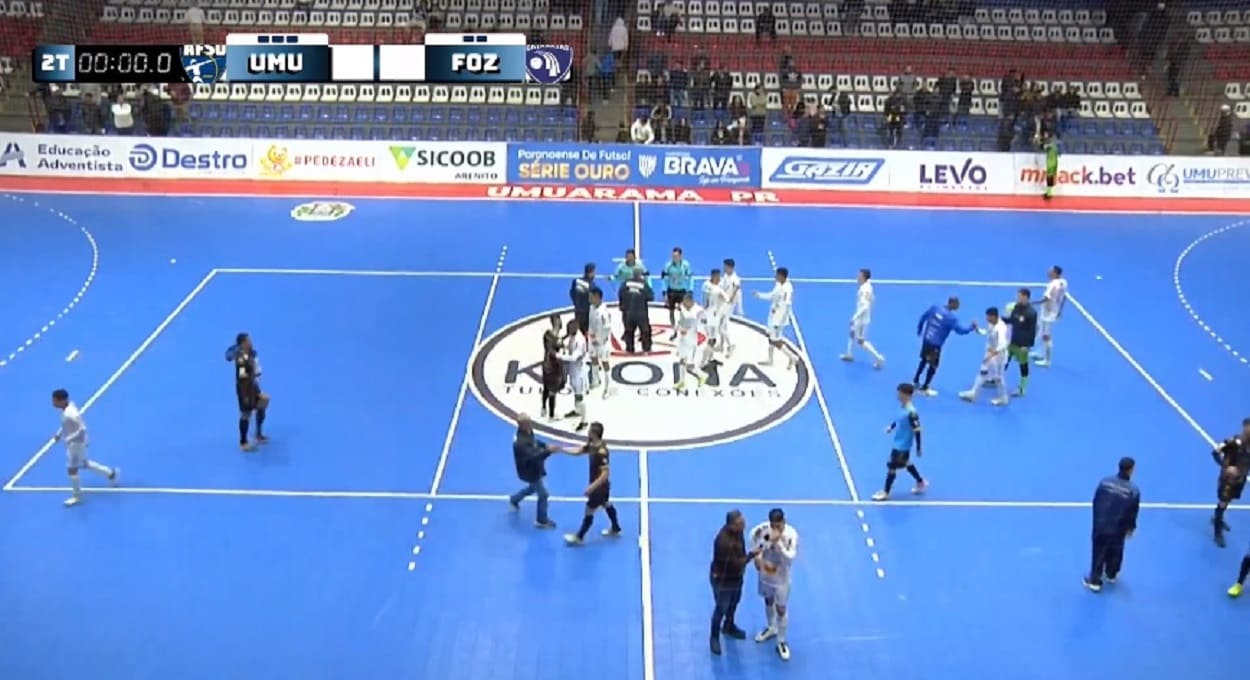 Foz Cataratas Futsal perde para o Umuarama no Paranaense