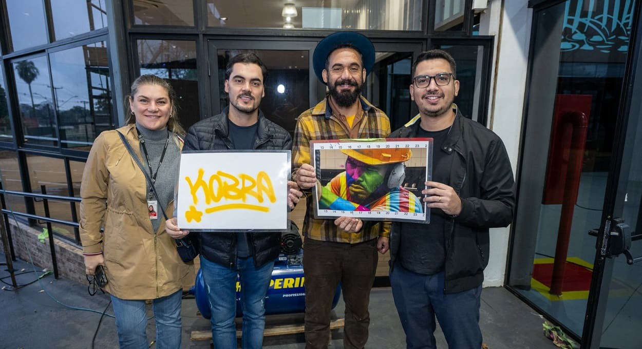 Mercado Público de Foz do Iguaçu terá mural do artista Kobra