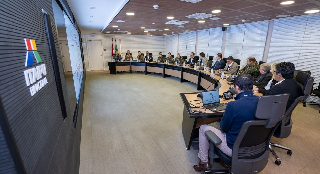 Itaipu, PTI e Exército discutem ações de segurança cibernética