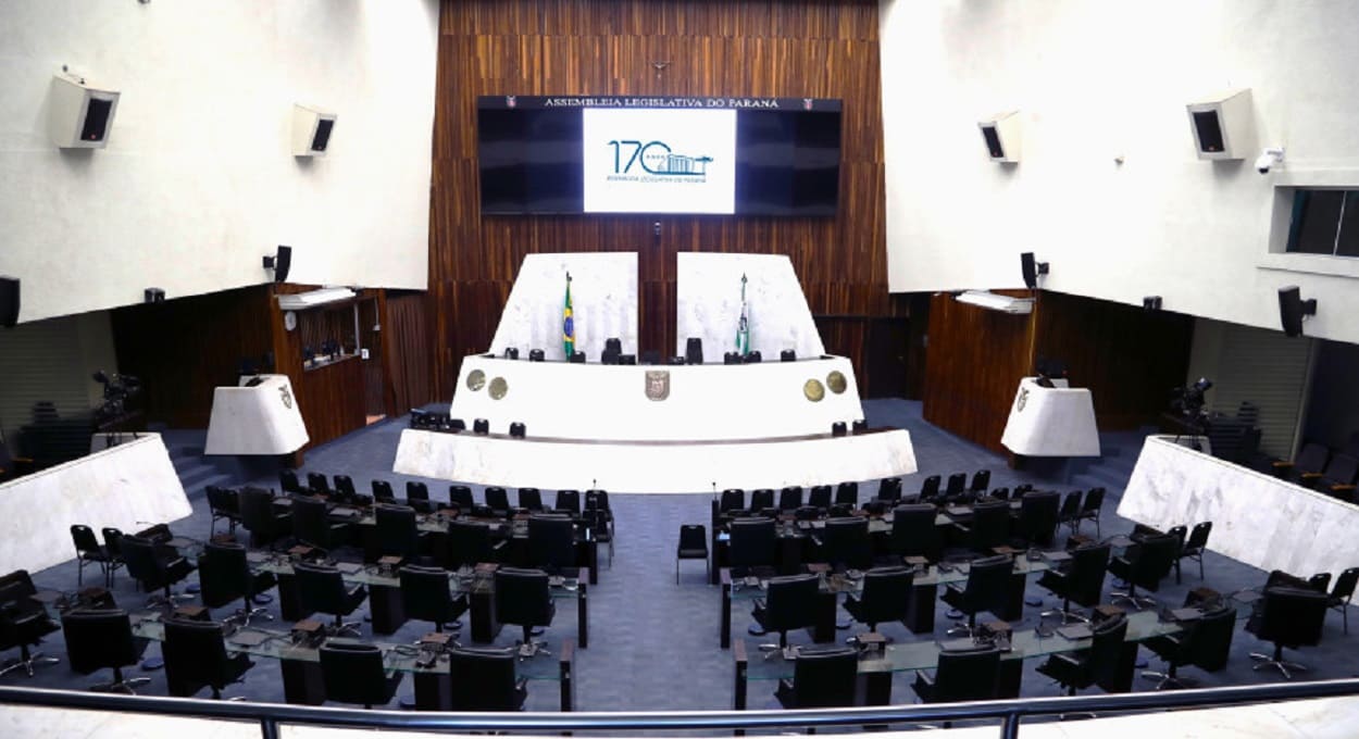 Plenário da Assembleia Legislativa do Paraná. Foto: Orlando Kissner/ALEP