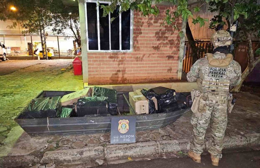 Federais aumentam patrulhas no Rio Paraná contra tráfico e contrabando