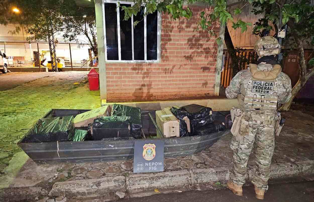 Federais aumentam patrulhas no Rio Paraná contra tráfico e contrabando