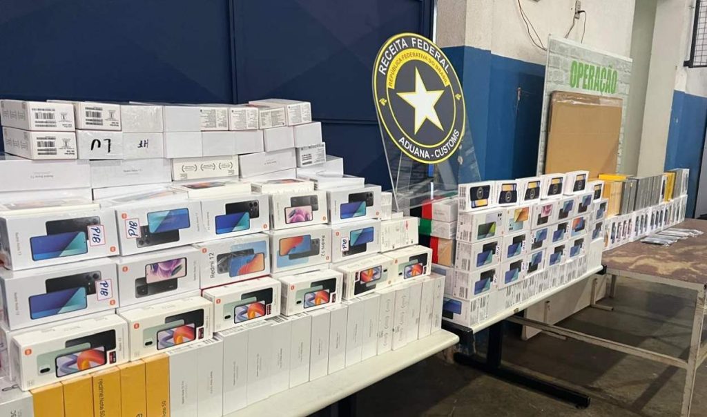 RF em Foz  soma R$ 9 milhões em apreensões de mercadorias despachadas no 1.º semestre