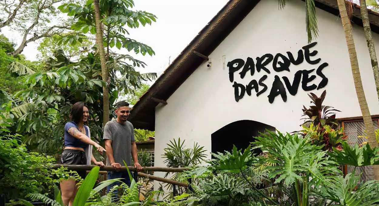 Nos demais períodos do ano, moradores de Foz do Iguaçu têm direito a desconto no valor do ingresso. Foto: Divulgação/Parque das Aves