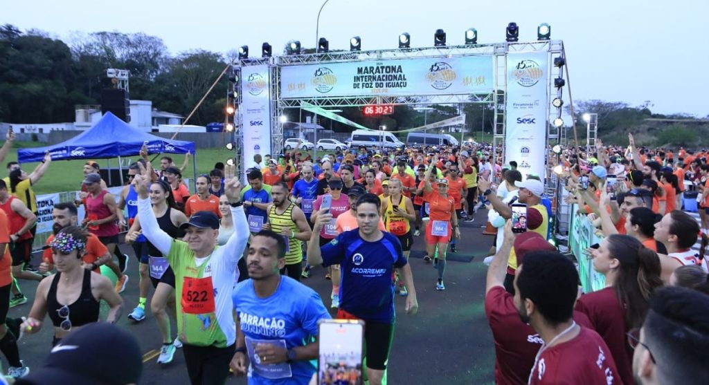 Veja o resultado da Maratona Internacional de Foz do Iguaçu 2024