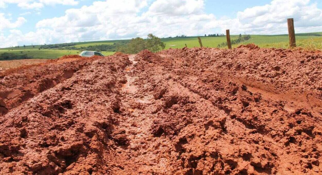 Adeus ao cheiro de terra molhada