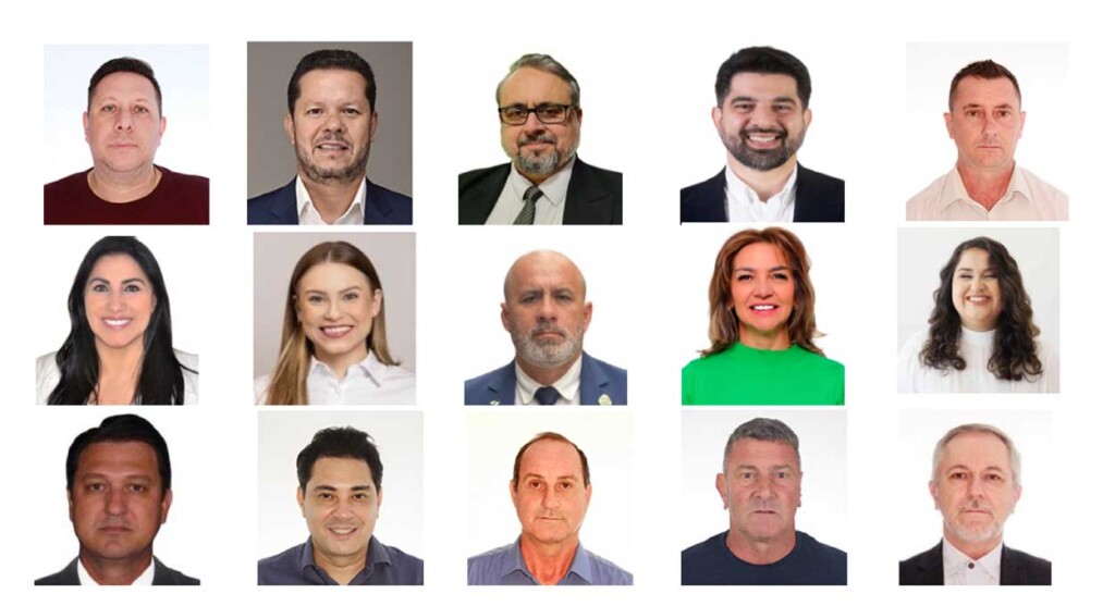 Confira a lista dos 15 vereadores eleitos em Foz do Iguaçu