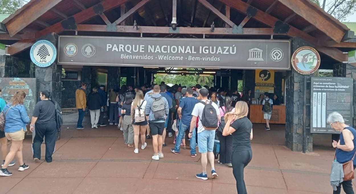 Lado argentino das Cataratas recebe visitante 1.000.000 em 2024