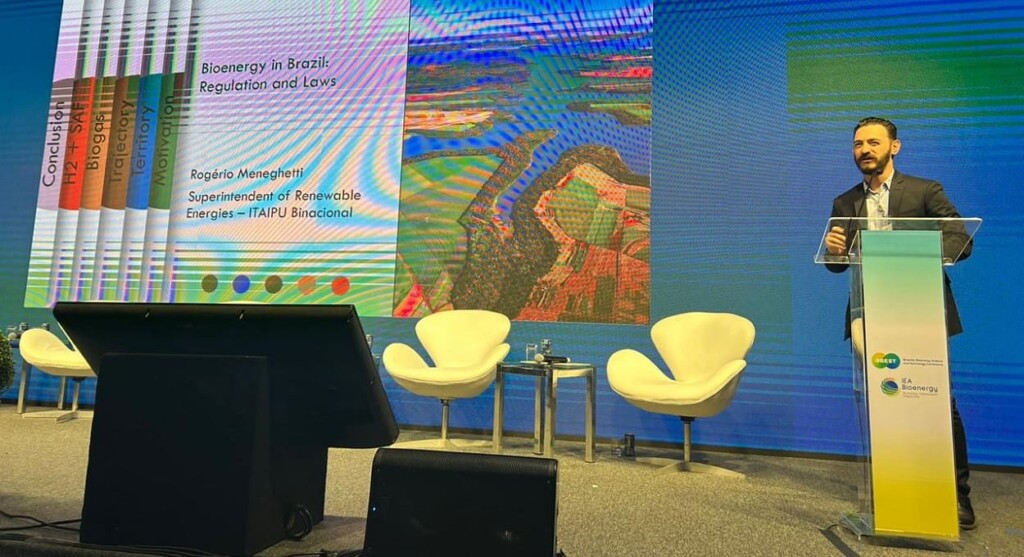 Itaipu é destaque em conferência internacional sobre bioenergia