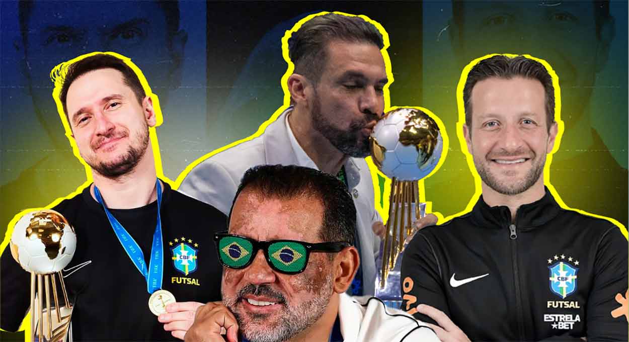Falcão e comissão técnica hexacampeã de futsal estão confirmados para evento em Foz