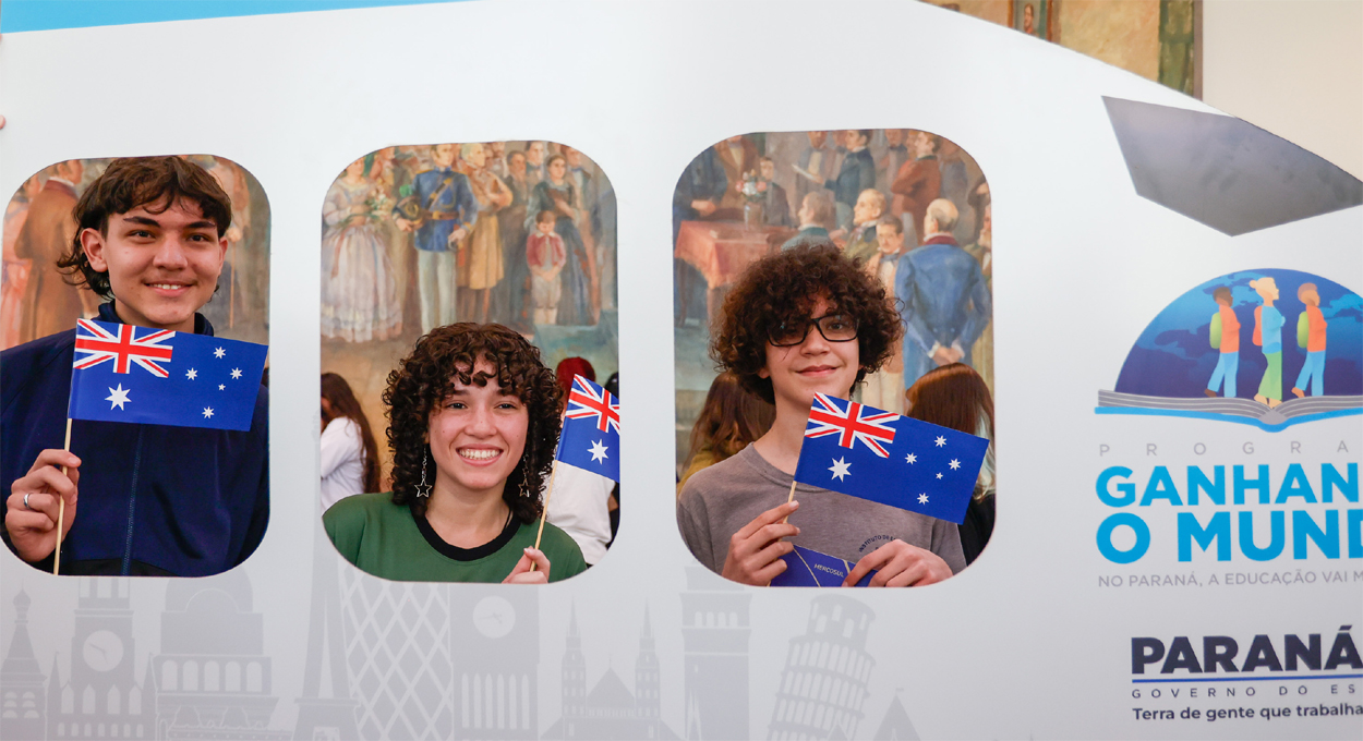 Ganhando o Mundo, Paz nas escolas, Rota da Inovação e Pelos Correios