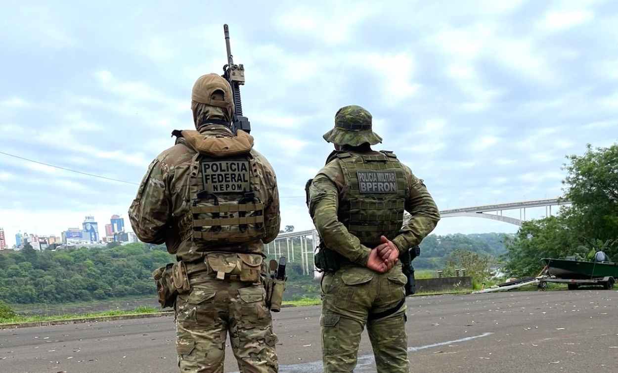 Operações policiais apreendem contrabando e drogas em Foz do Iguaçu