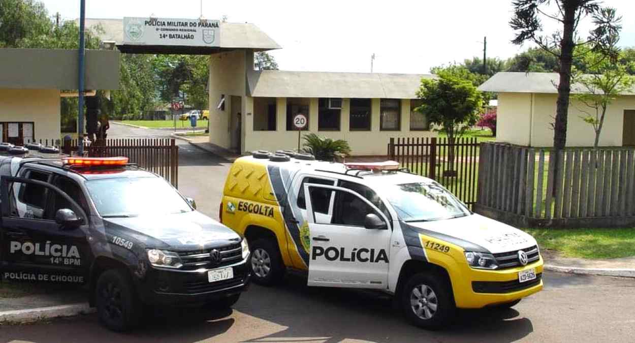 Polícia investiga corpo encontrado no batalhão da PM em Foz do Iguaçu