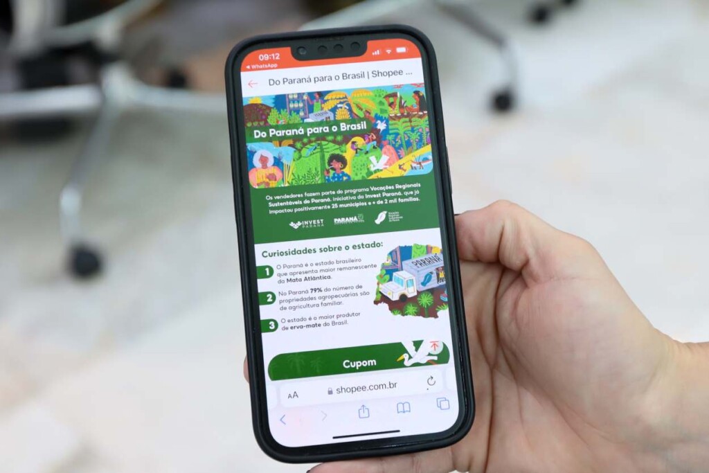 Shopee abre vitrine para pequenos empreendedores do Paraná