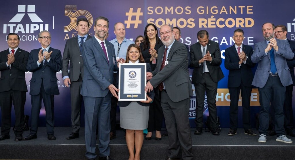 Itaipu entra no livro Guinness dos recordes por produção de energia