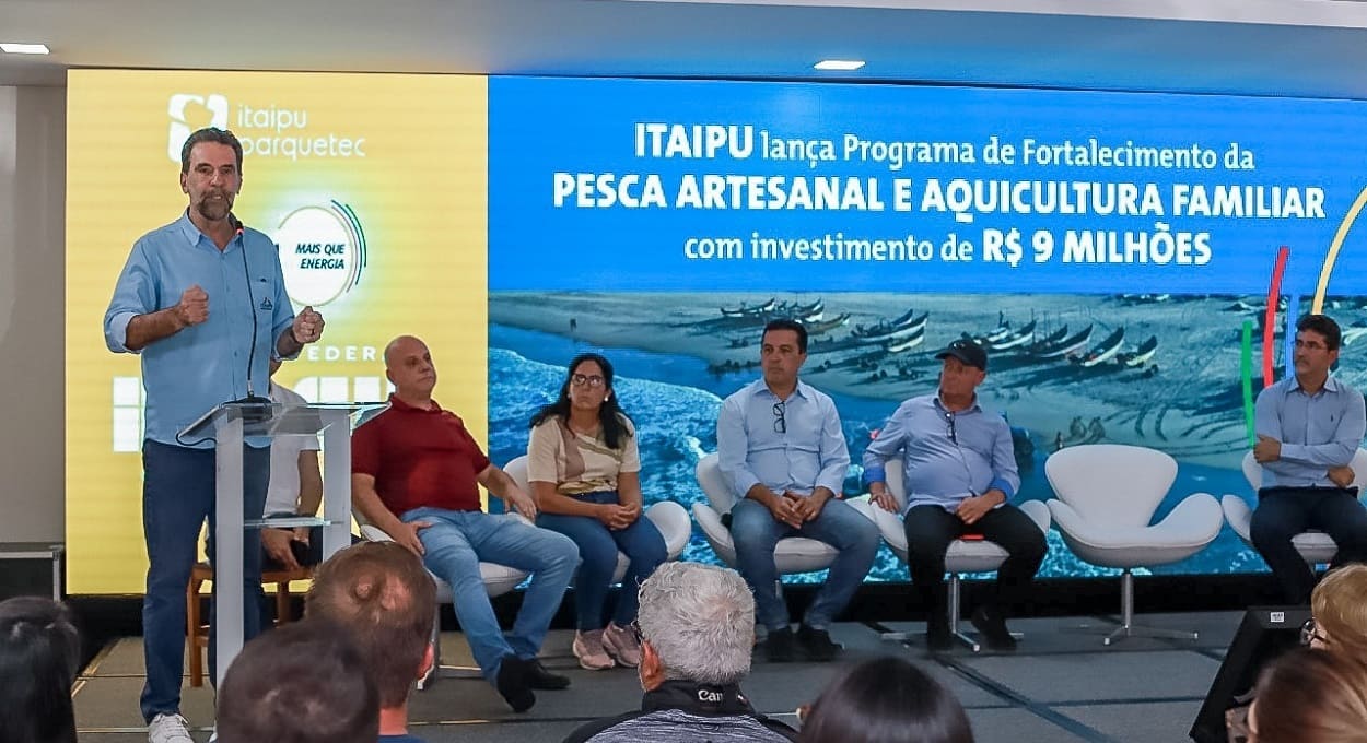 Itaipu e Itaipu Parquetec lançam convênio para fortalecer a pesca