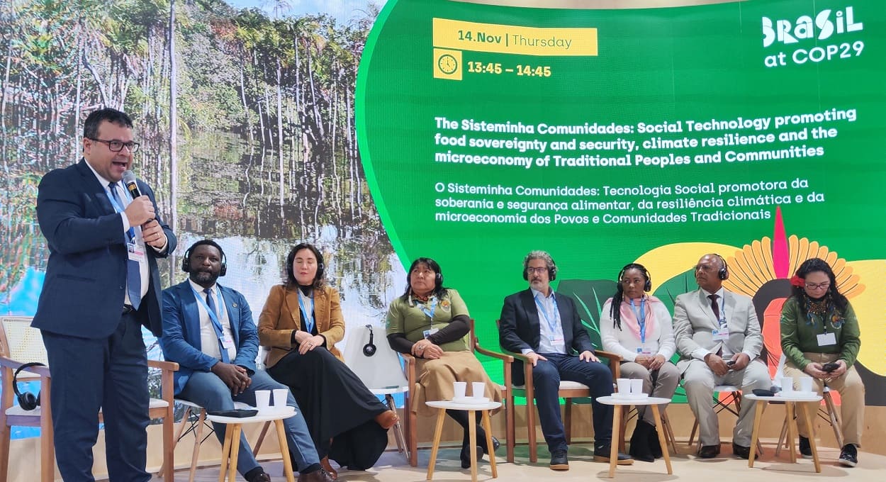 Na COP 29, Itaipu discute apoio a comunidades indígenas