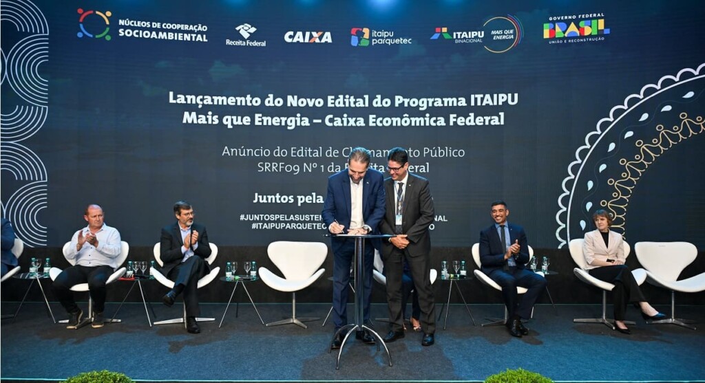 Itaipu e Caixa Econômica lançam edital de R$ 400 milhões