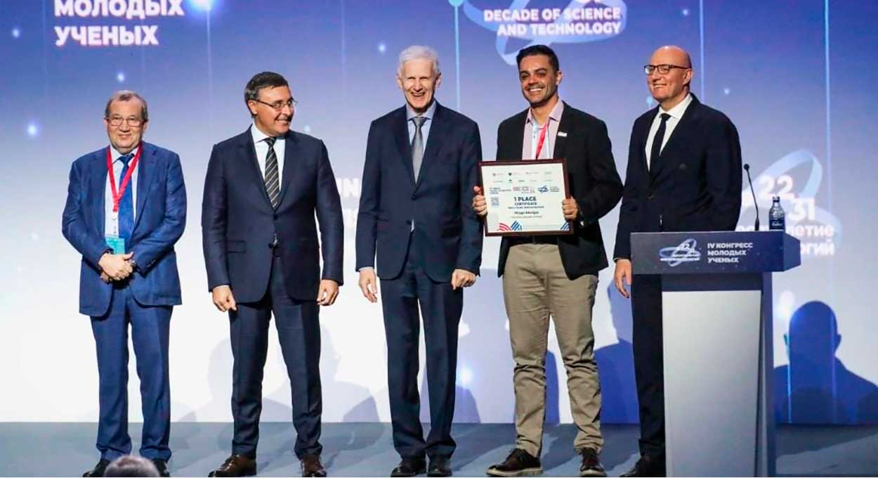 Pesquisador de Medianeira conquista premiação internacional na Rússia