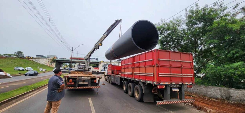 Avenida JK: prefeitura prevê instalar tubos de alta densidade antes do Natal
