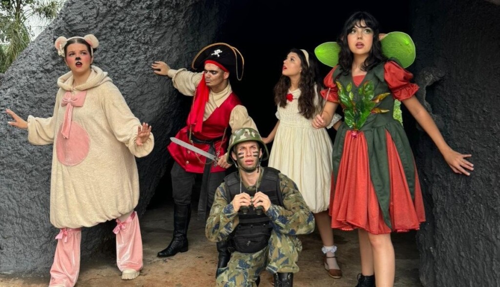 Filme “As aventuras de Pipo, o soldado” tem cenas no Vale dos Dinossauros