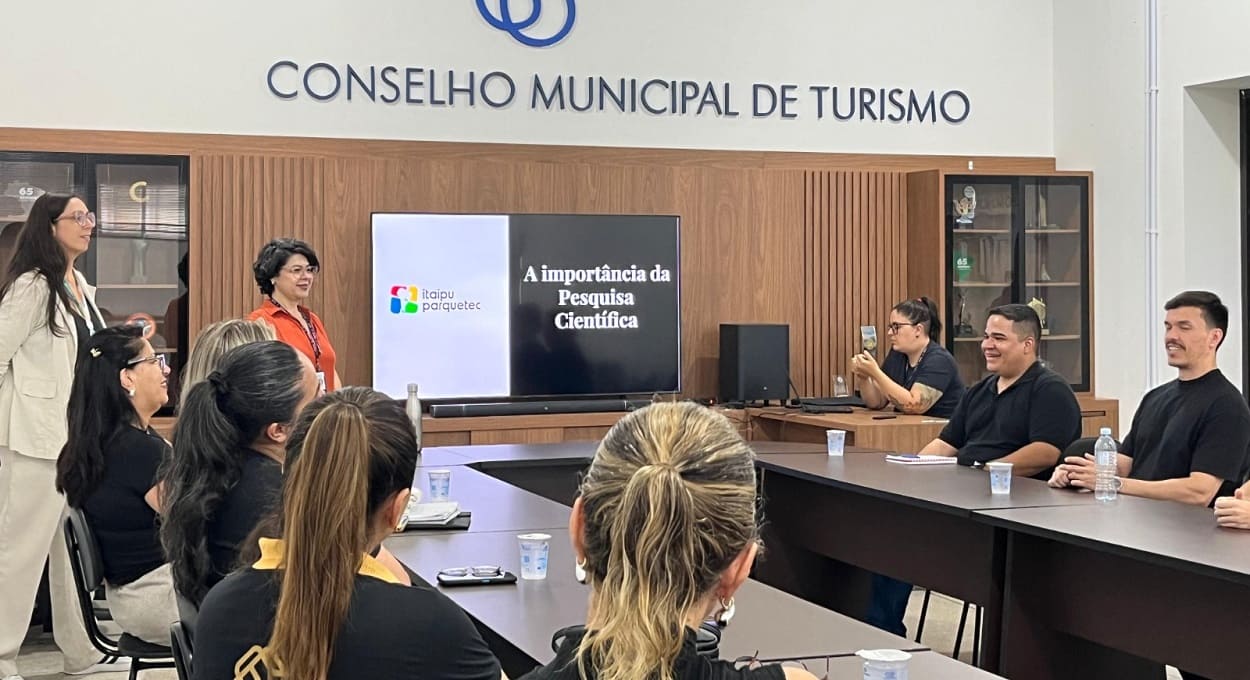 Secretaria de Turismo e Itaipu Parquetec iniciam pesquisa em Foz do Iguaçu