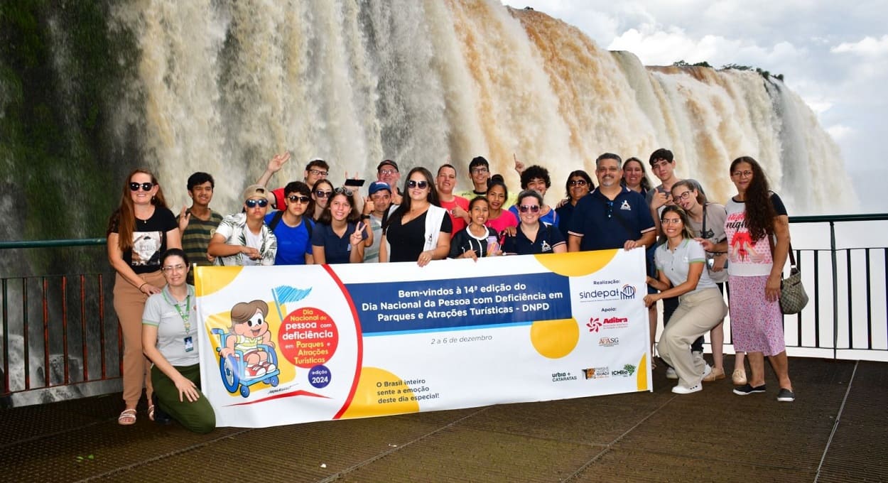 Dia da Pessoa com Deficiência é celebrado nas Cataratas do Iguaçu
