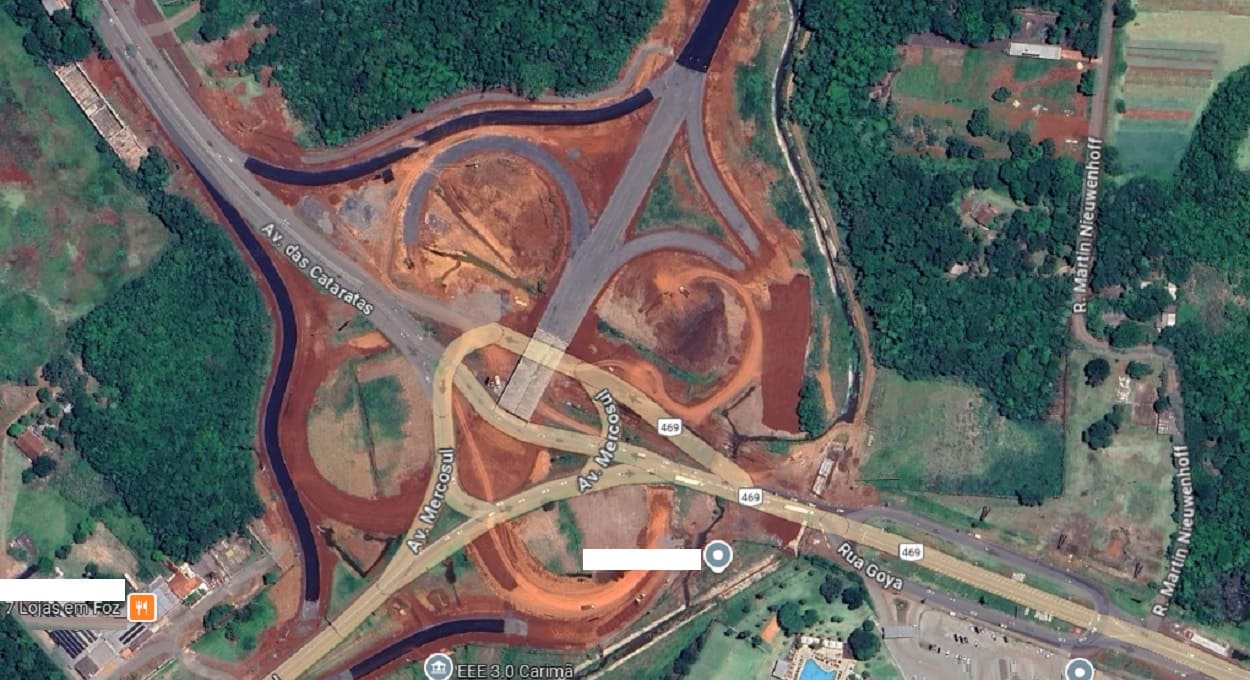 Perimetral Leste: obras modificam trânsito em Foz do Iguaçu