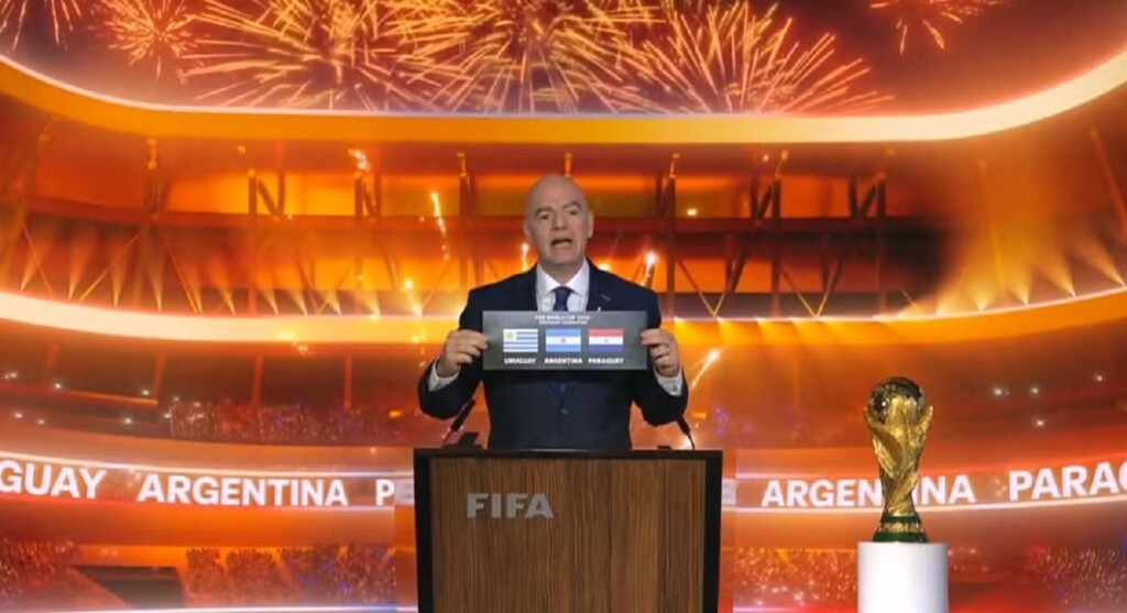 Paraguai e Argentina terão jogos da Copa do Mundo de 2030