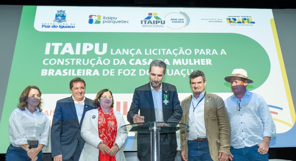 Itaipu lança licitação para Casa da Mulher Brasileira em Foz do Iguaçu