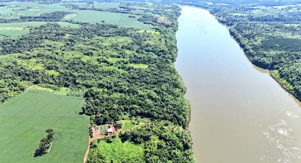 Paraguai localiza plantações de maconha à beira do Rio Paraná