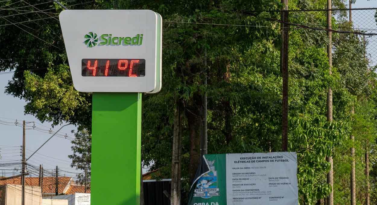 Dezembro teve vários dias frescos em Foz do Iguaçu, mas tendência para o verão é de calor dentro do padrão.