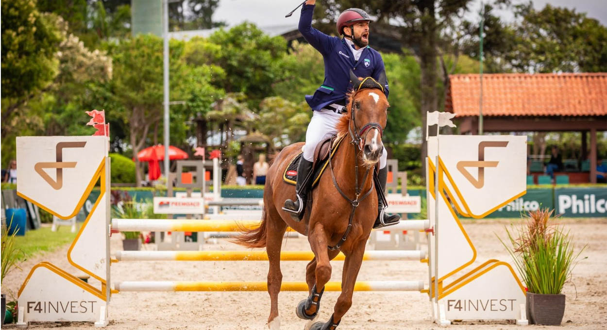 Empresário de Foz do Iguaçu lidera ranking paranaense de hipismo em 2024
