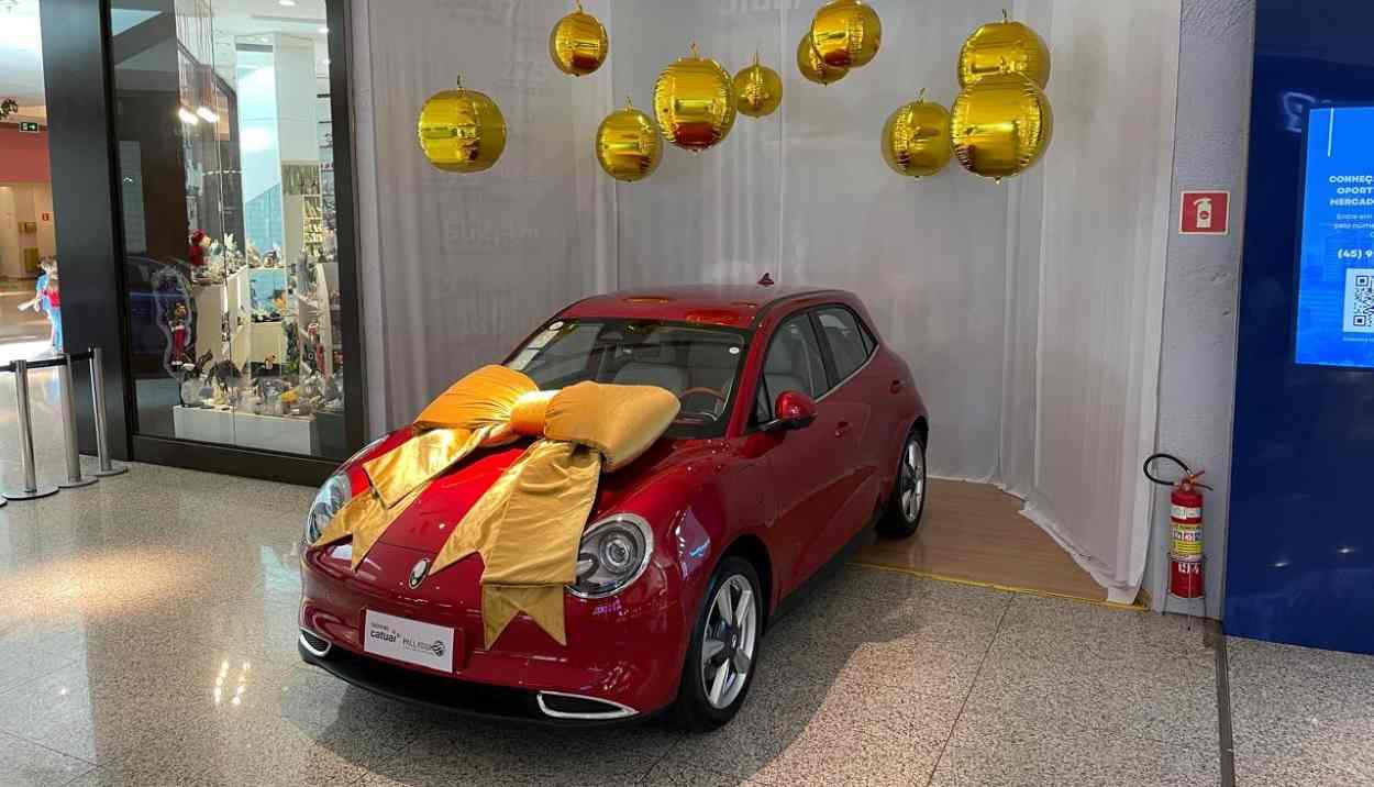Shopping em Foz sorteará carro elétrico zero para começar 2025