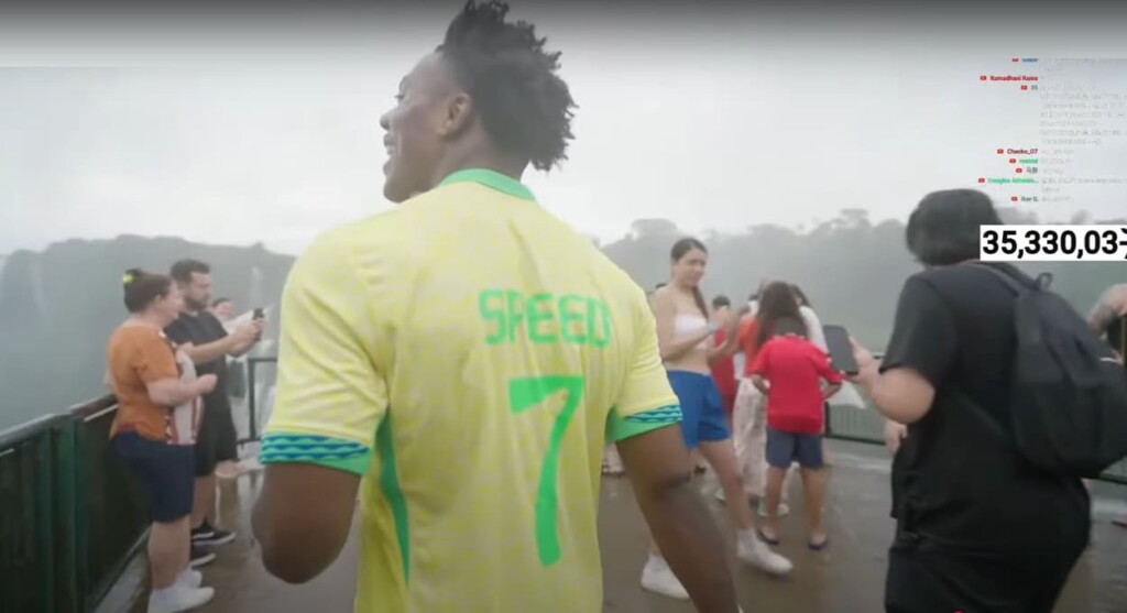 Visita do youtuber Speed ao Brasil e ao Paraguai causa furor na internet