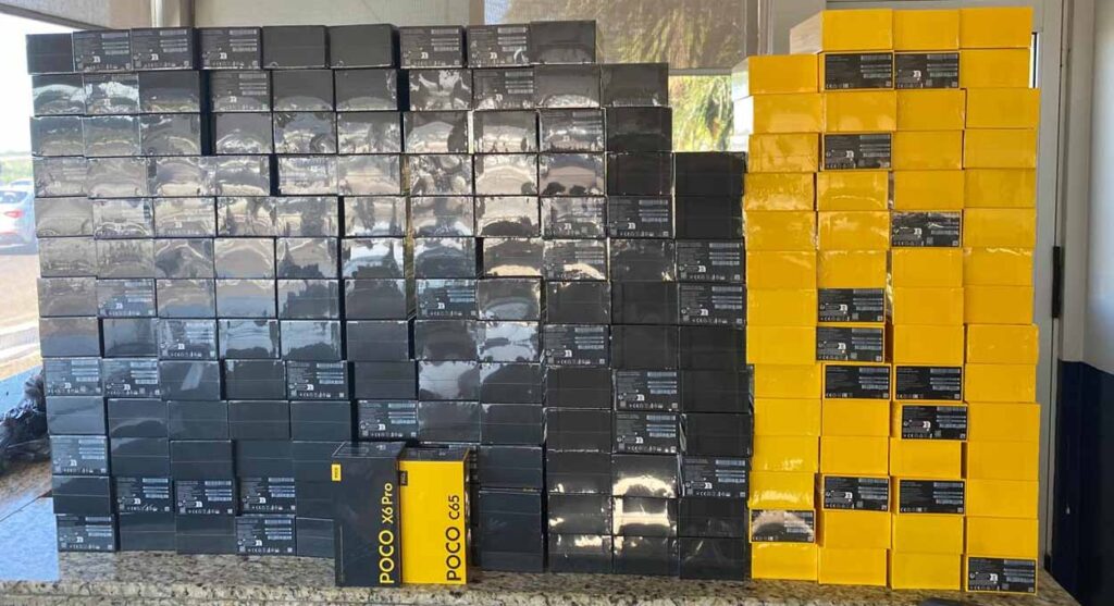 PRF apreende quase meio milhão em contrabando no Oeste do Paraná