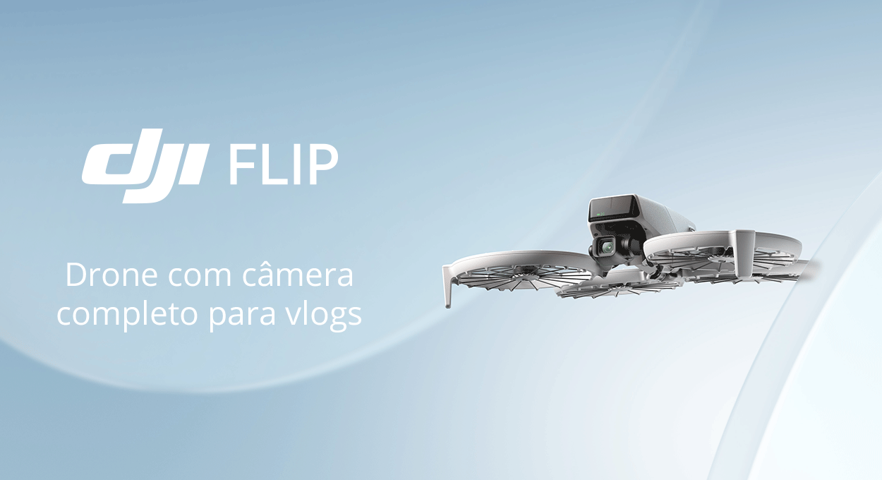 Na palma da mão: DJI Flip é drone revolucionário