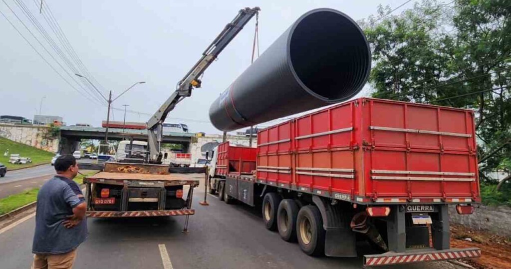 Avenida JK terá novo bloqueio para término da drenagem