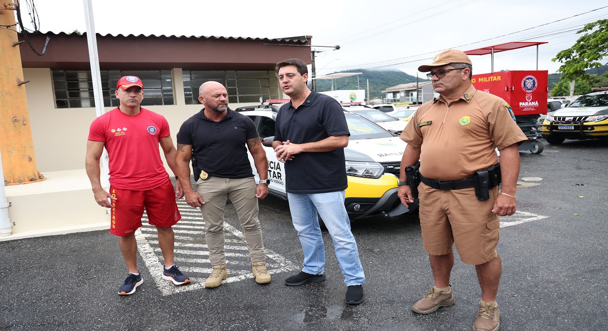 Governador Ratinho anuncia concurso para PM e Corpo de Bombeiros
