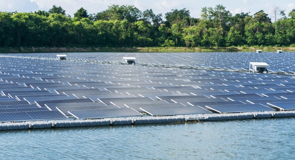 Confira como será a usina solar flutuante no lago de Itaipu