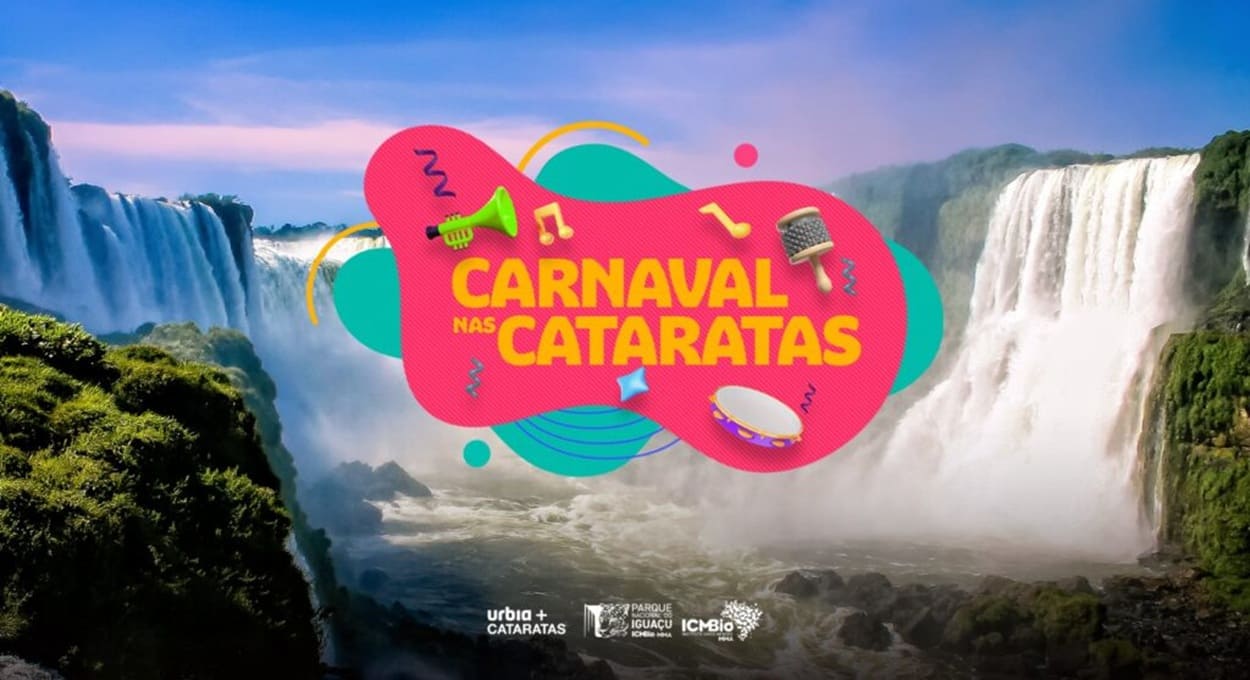 Carnaval terá musica ao vivo e horário ampliado nas Cataratas do Iguaçu
