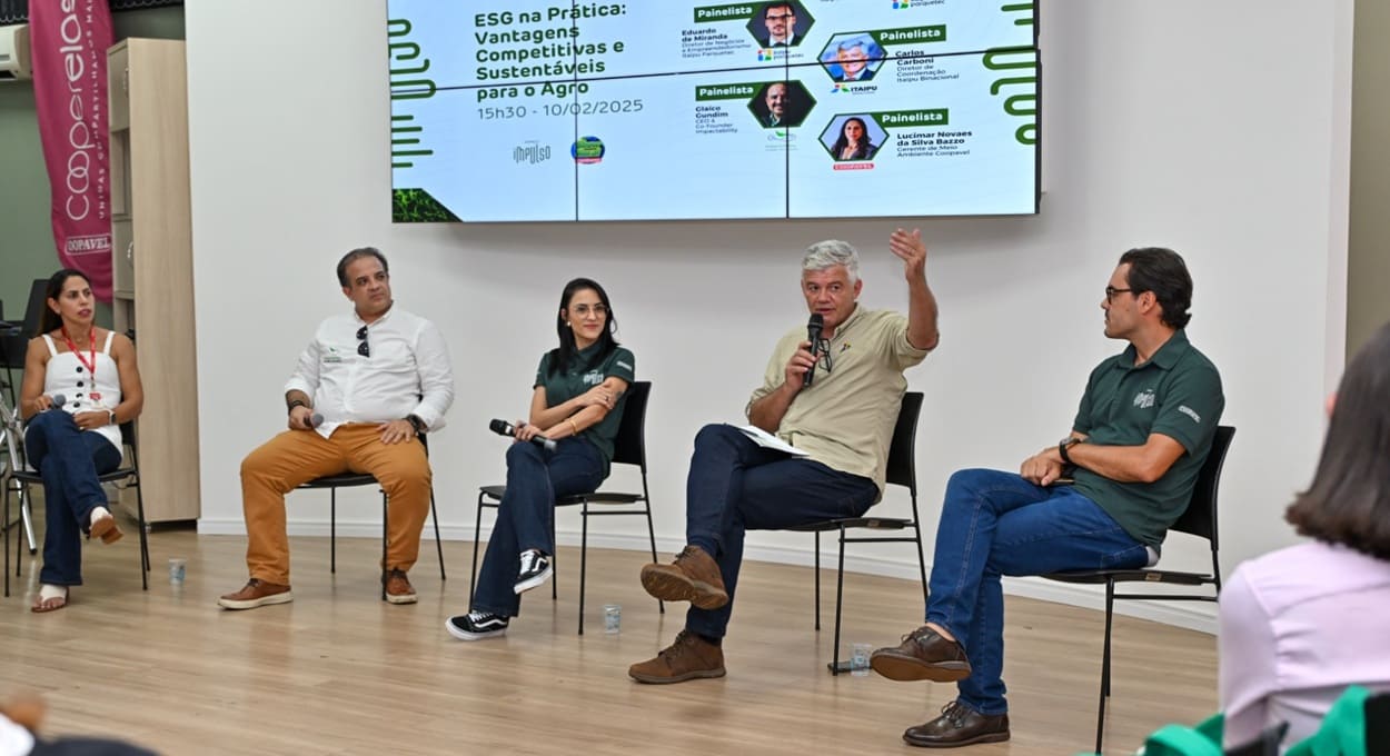Itaipu destaca inovação e sustentabilidade em painel no Show Rural