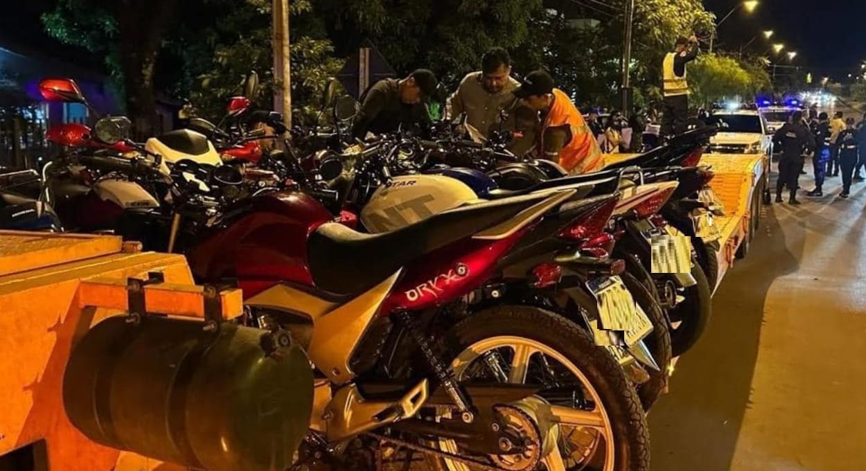 Paraguai destruirá motos apreendidas em Ciudad del Este