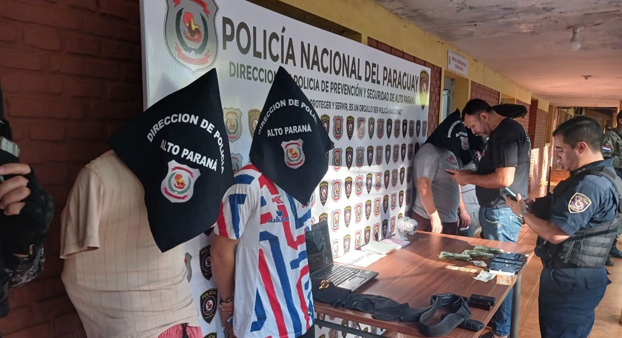 Polícia do Paraguai prende quadrilha que dava golpes em brasileiros na internet
