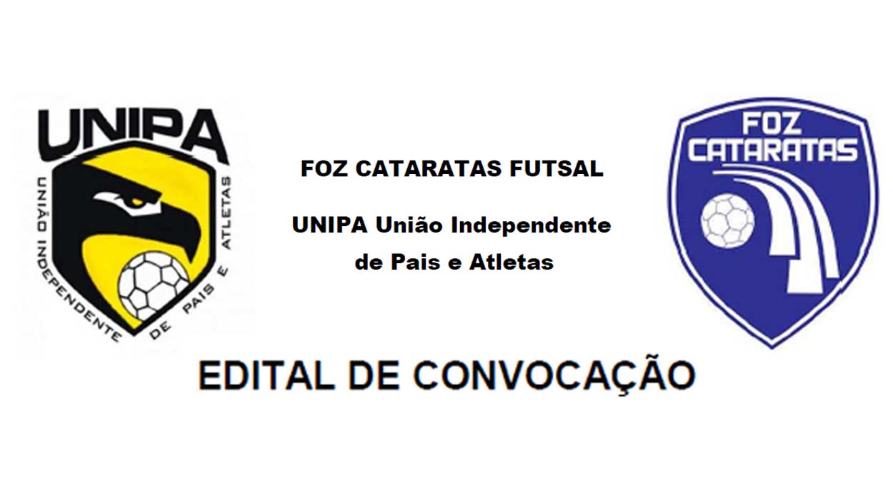 Edital de convocação da UNIPA