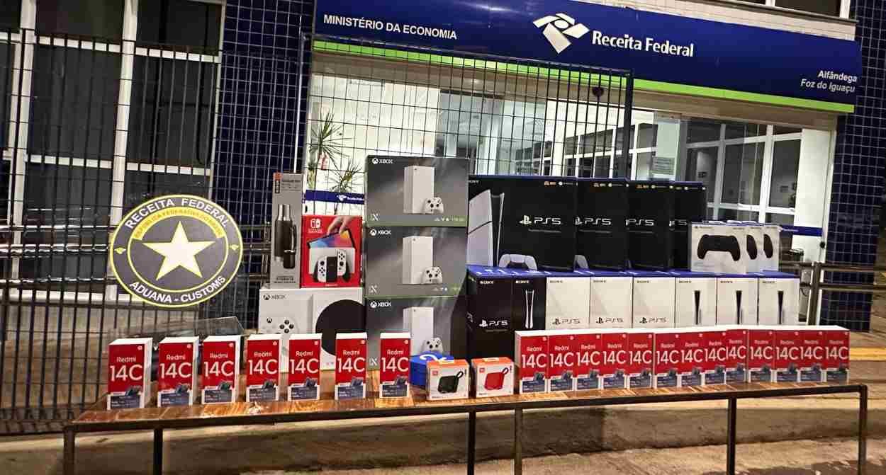 Operação recolhe R$ 315 mil em importados na BR-277