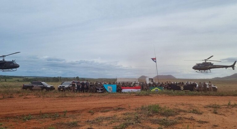 Brasil e Paraguai iniciam operação de combate ao tráfico